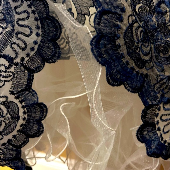 Chi Chi London Kelsey Tulle Midi Lace Skirt BRAND NEW - Picture 3 of 6